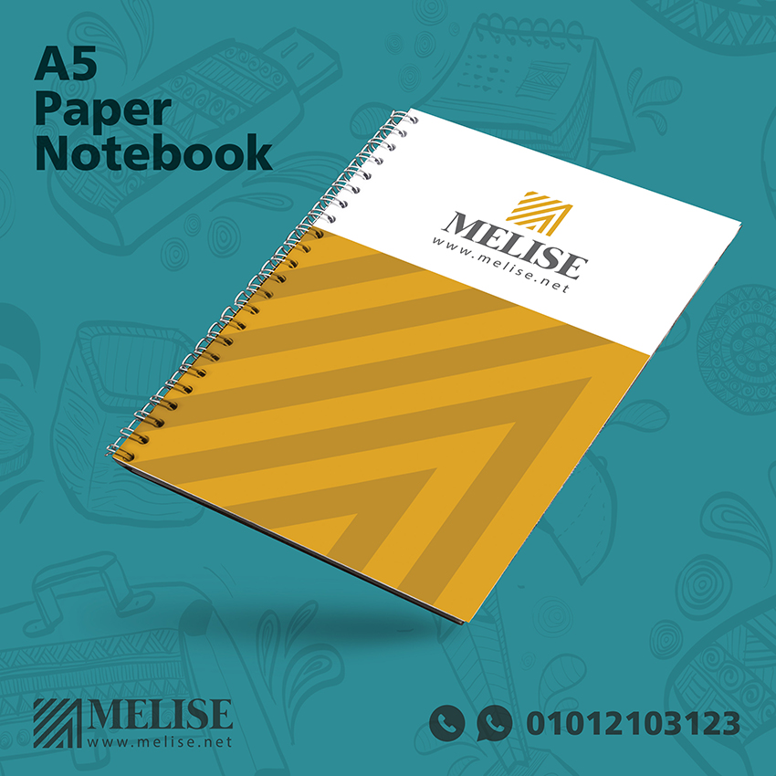 Branded A5 Notebook – Corporate Stationery | Melise Egypt
