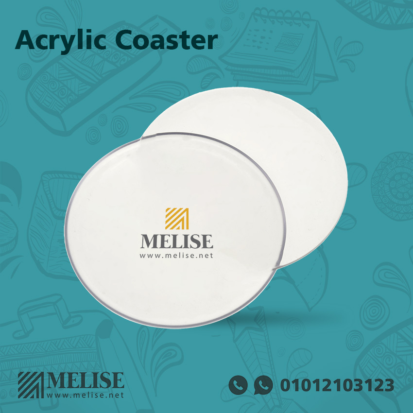 Branded Acrylic Coaster – Stylish Giveaway | Melise Egypt
