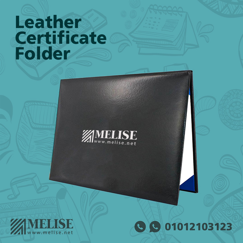 Leather Certificate Folder – Recognition Gift | Melise Egypt