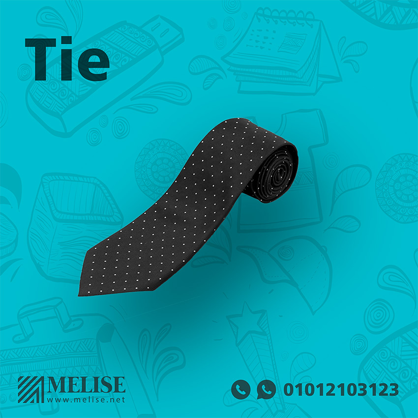 Elegant quality men’s tie – formal and corporate-ready giveaway by Melise Egypt.