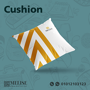 Cushion by Melise Giveaways Egypt, Made of Satin, customizable with Printed Design, ideal for comfortable home decor, personalized corporate gifts, or stylish brand promotions in Egypt.