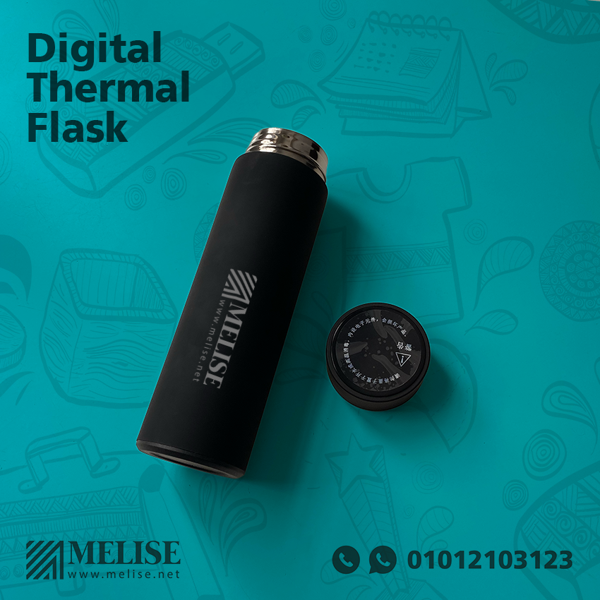 Digital Thermal Flask | Custom Engraved Logo | Melise Egypt
