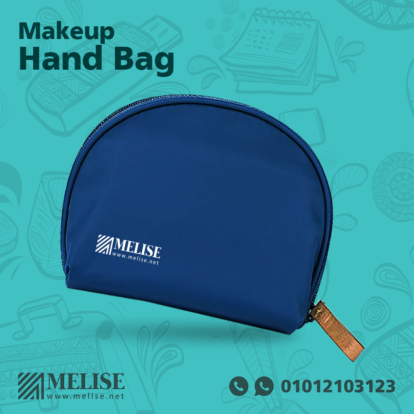 Makeup Hand Bag by Melise Giveaways Egypt, waterproof material, customizable with printed logo, ideal for beauty brands, travel promotions, or practical corporate gifts in Egypt.