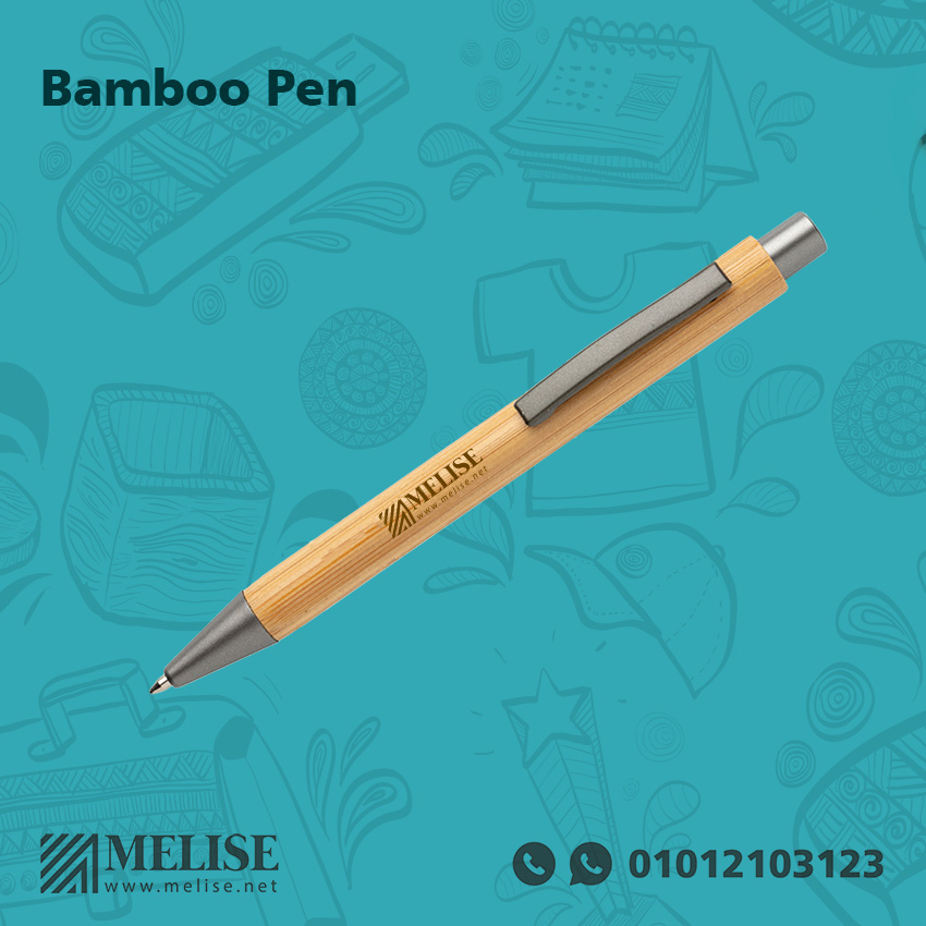 Bamboo Pen | Printed Or Engraved Logo | Melise Egypt