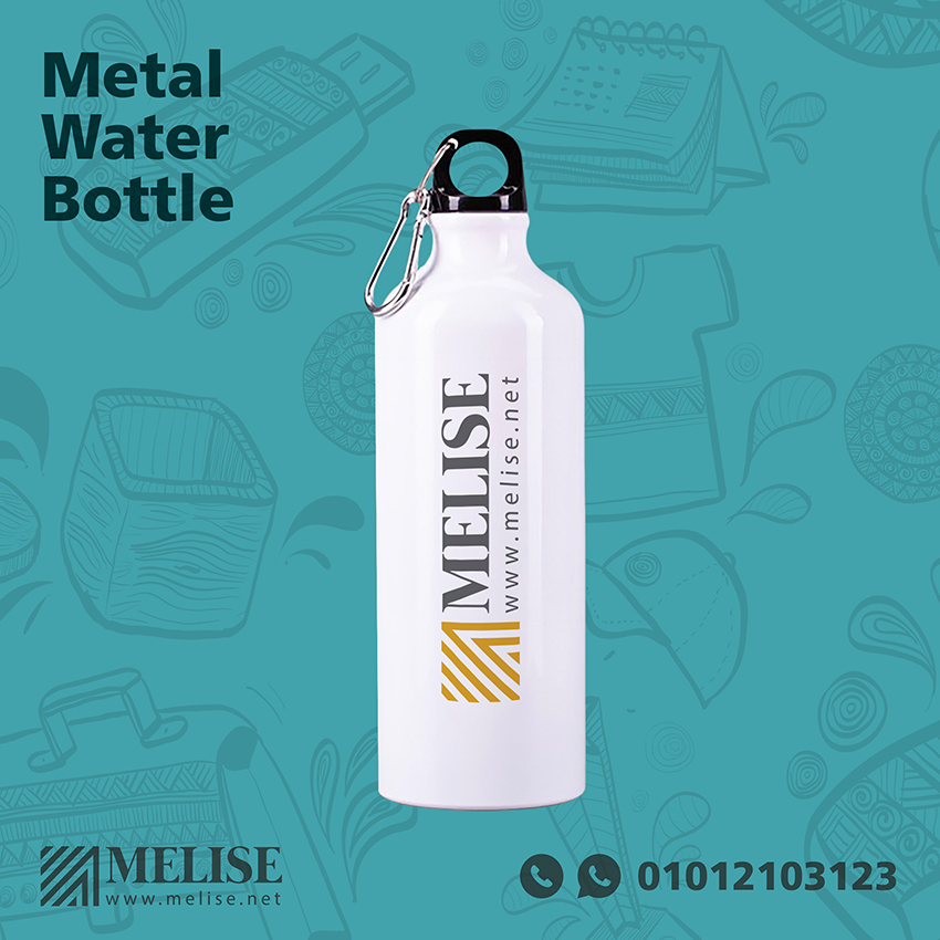 Metal Water Bottle | Reusable Branded Gift by Melise Egypt