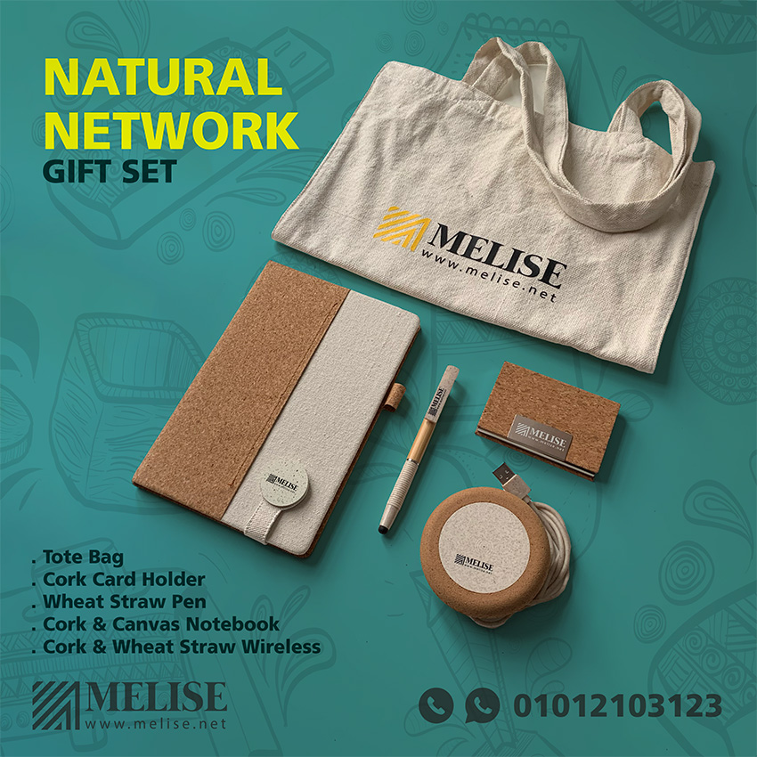 Branded cotton totebag by Melise Egypt – sustainable and stylish promotional giveaway for eco-conscious campaigns.