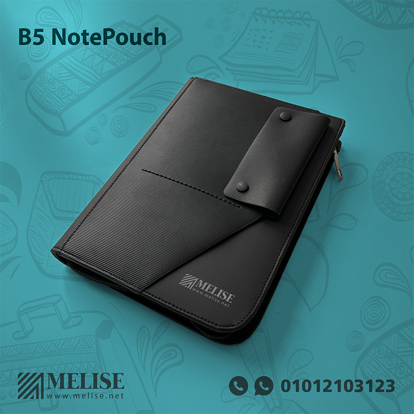 B5 Note Pouch | Engraved Logo | Melise Egypt