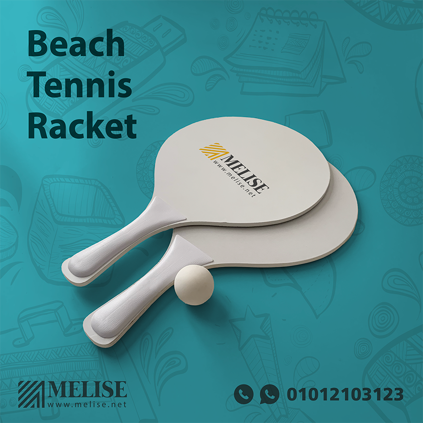 Melise Lightweight Wooden Beach Rackets – Summer Collection