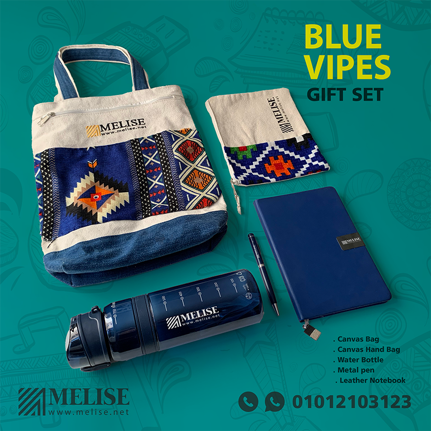 Blue Vipes | Melise Fashion Folklore Canvas VIP Gift Set for Corporate Buyers