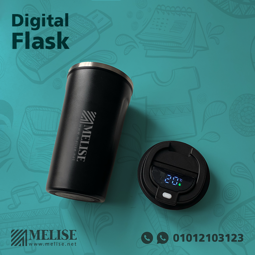 Digital Flask | Engraved Logo | Melise Egypt