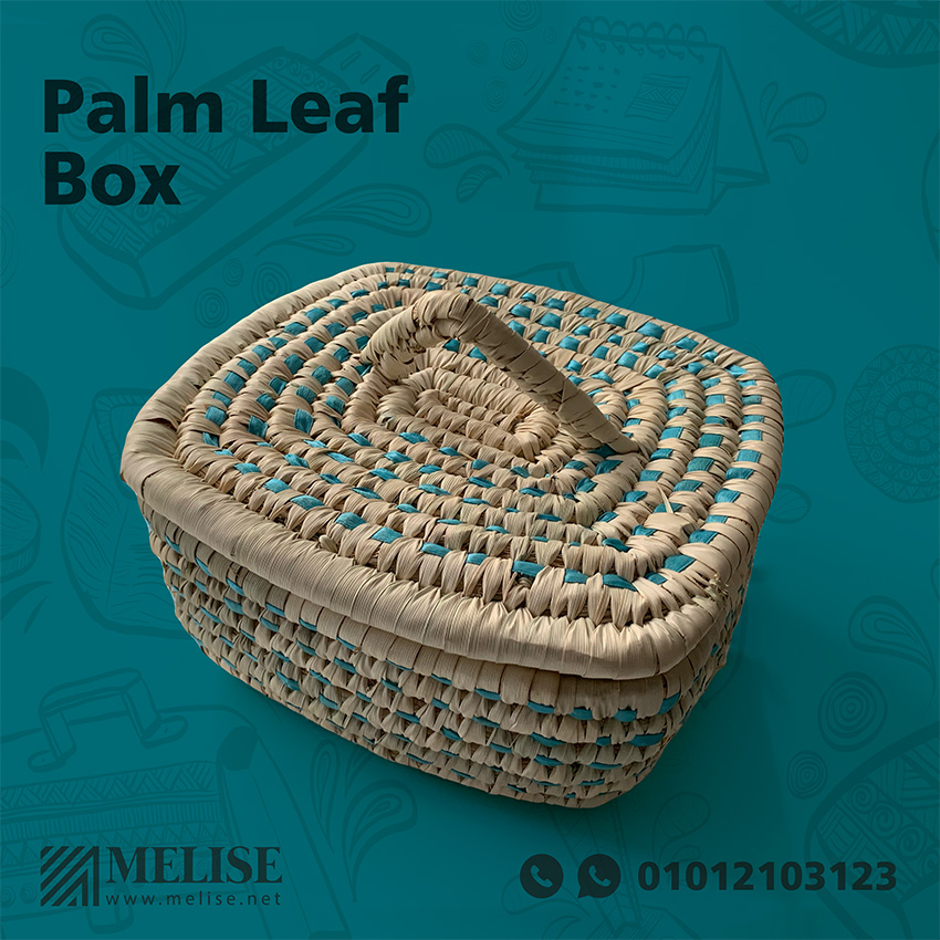 Palm Leaf Box | Customizable Logo | Melise Egypt