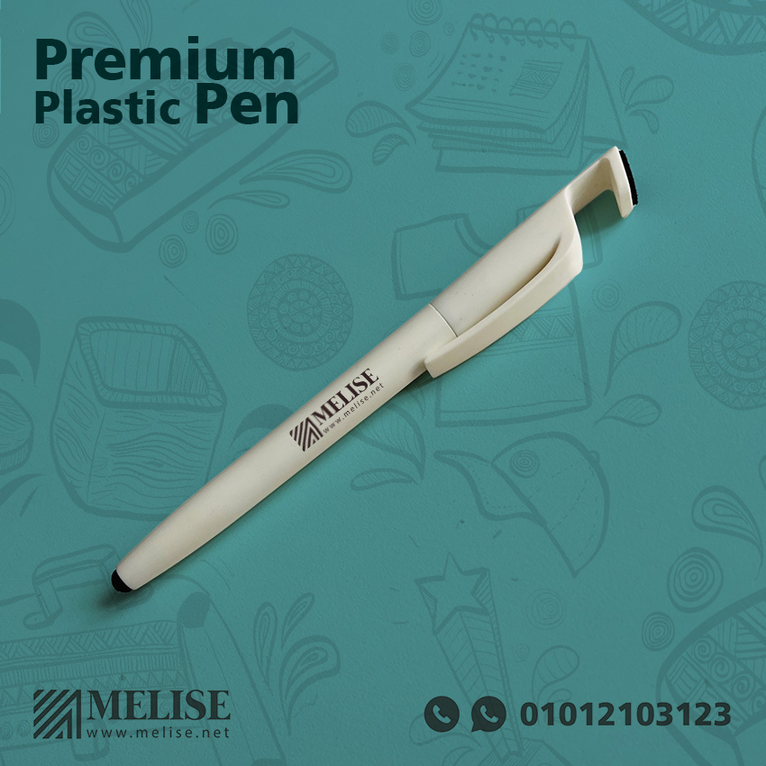 Premium Plastic Pen with Stylus | Melise Egypt Giveaways
