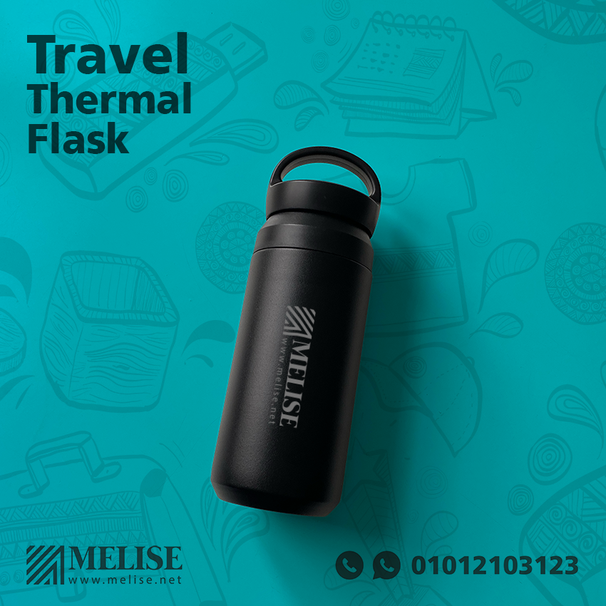 Travel Thermal Flask | Engraved Logo | Melise Egypt
