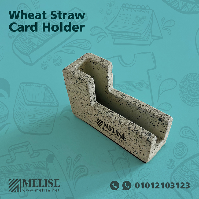 Eco Friendly Wheat Straw Card Holder | Sustainable | Melise Egypt