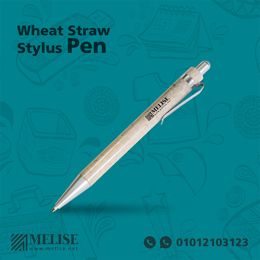 Eco Friendly Wheat Straw Stylus Pen | Sustainable | Melise Egypt
