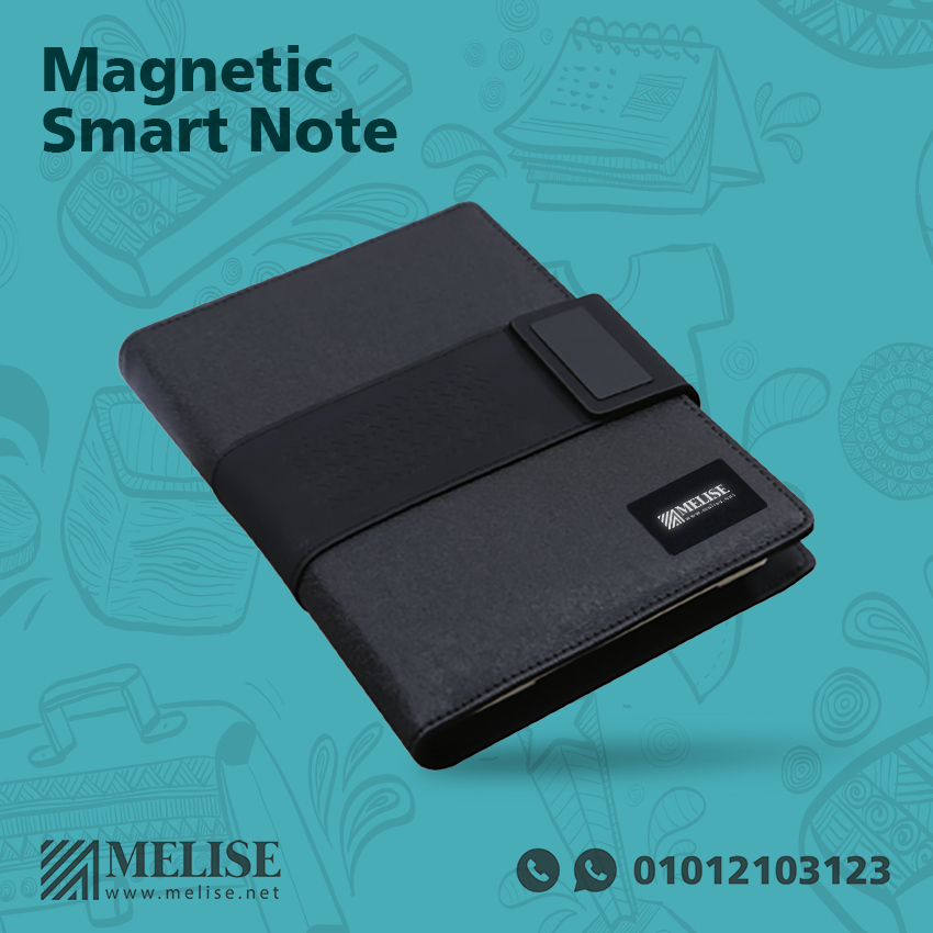 Magnetic Smart Notebook | Light up logo | Melise Egypt