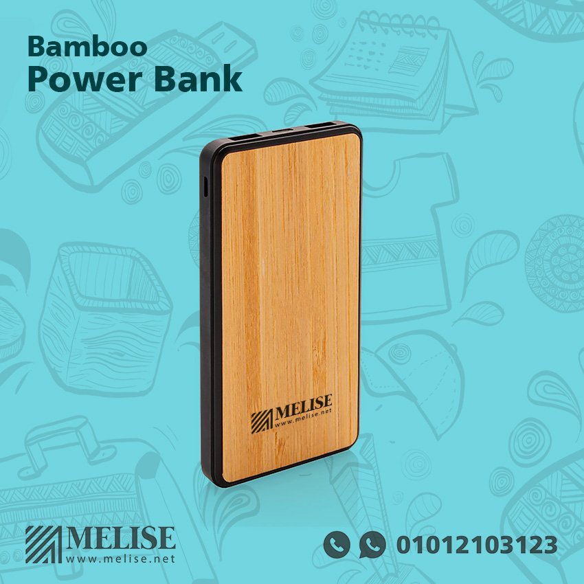 Bamboo Wireless Power Bank – Eco-Friendly Technology Accessory