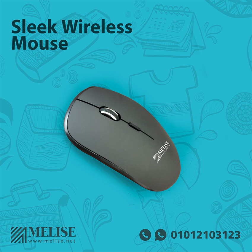 Sleek wireless mouse with minimalist matte finish ideal for smooth navigation and everyday office comfort