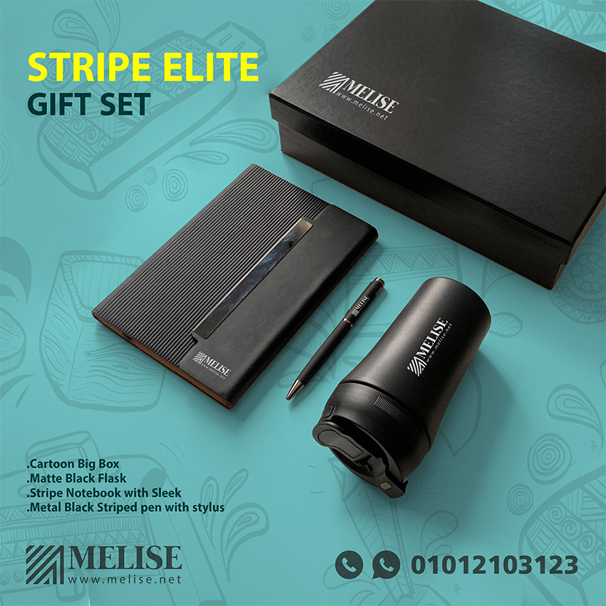 Stripe Elite Gift Set – Elegant VIP Corporate Gift by Melise