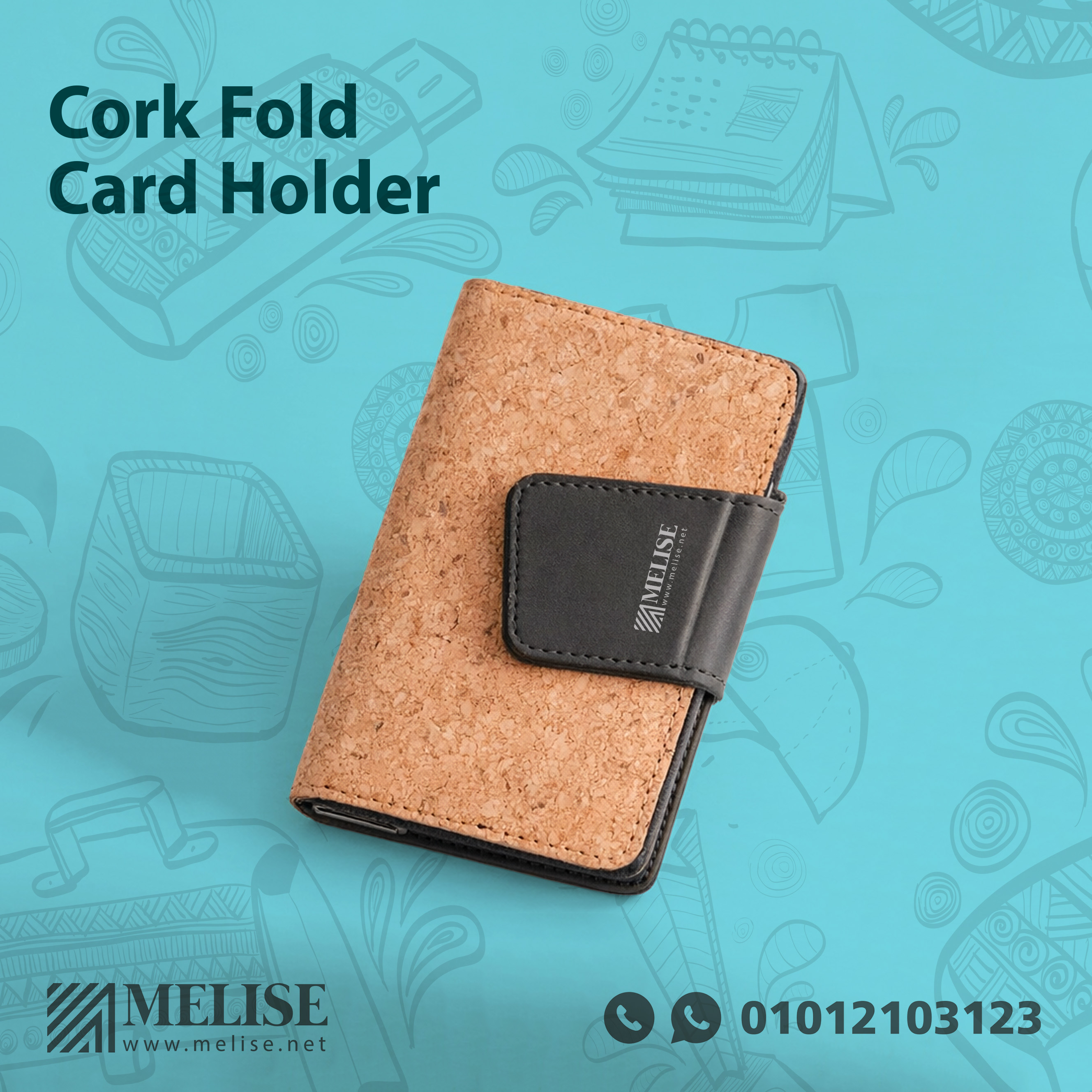 Cork Fold Card Holder – Eco-Friendly Corporate Giveaway