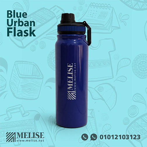 Blue Urban Flask – Stainless Steel Thermal Flask for Everyday Use