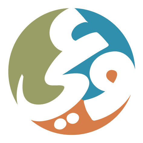 Circular multicolor design featuring the Arabic word 'وعي' (Waai) symbolizing awareness initiatives.