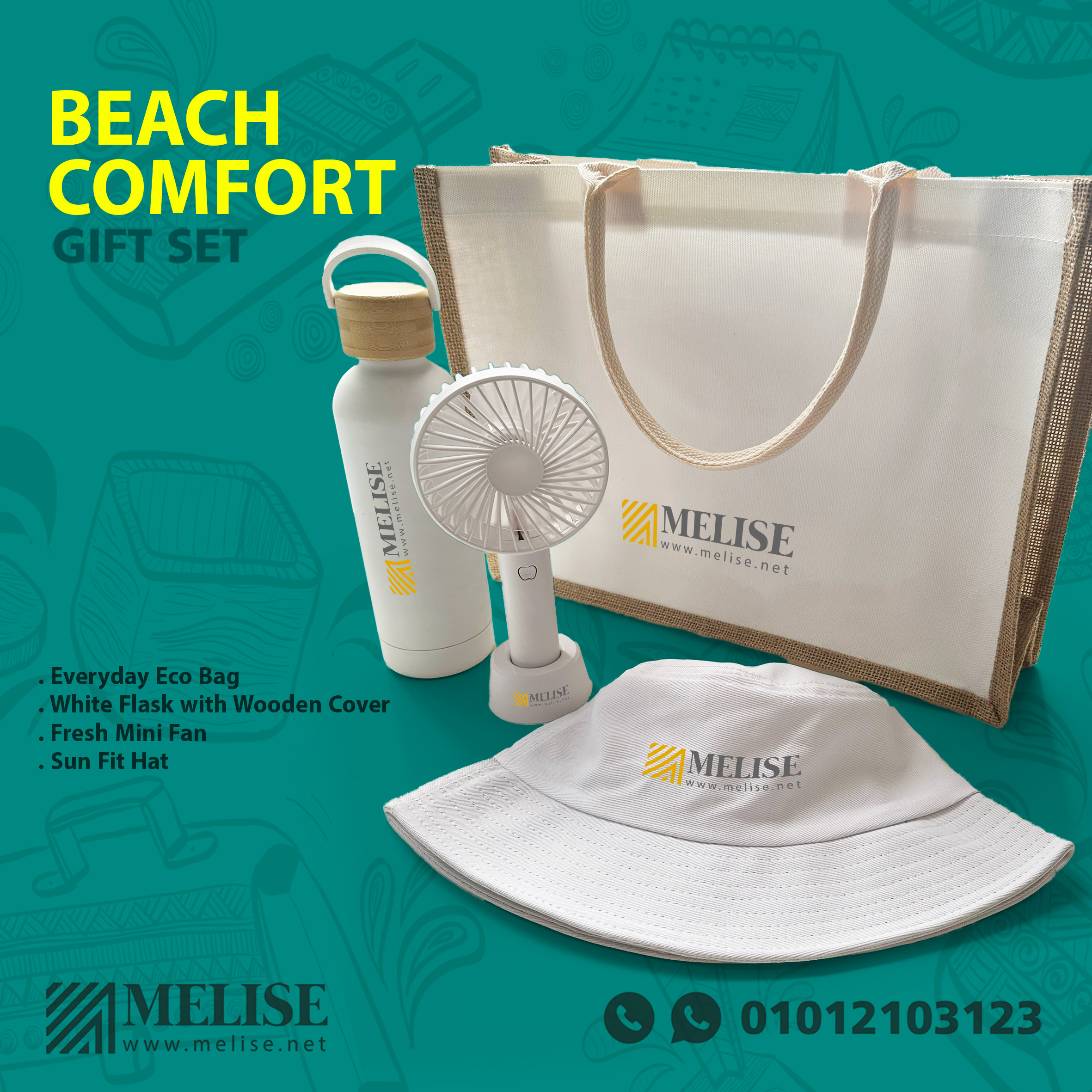 Beach Comfort Gift Set – Elegant Custom-Branded Corporate Giveaway