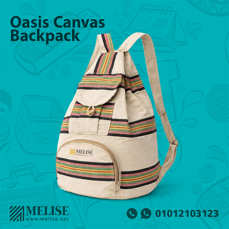 Oasis Canvas Backpack – Stylish Fabric Giveaway from Melise
