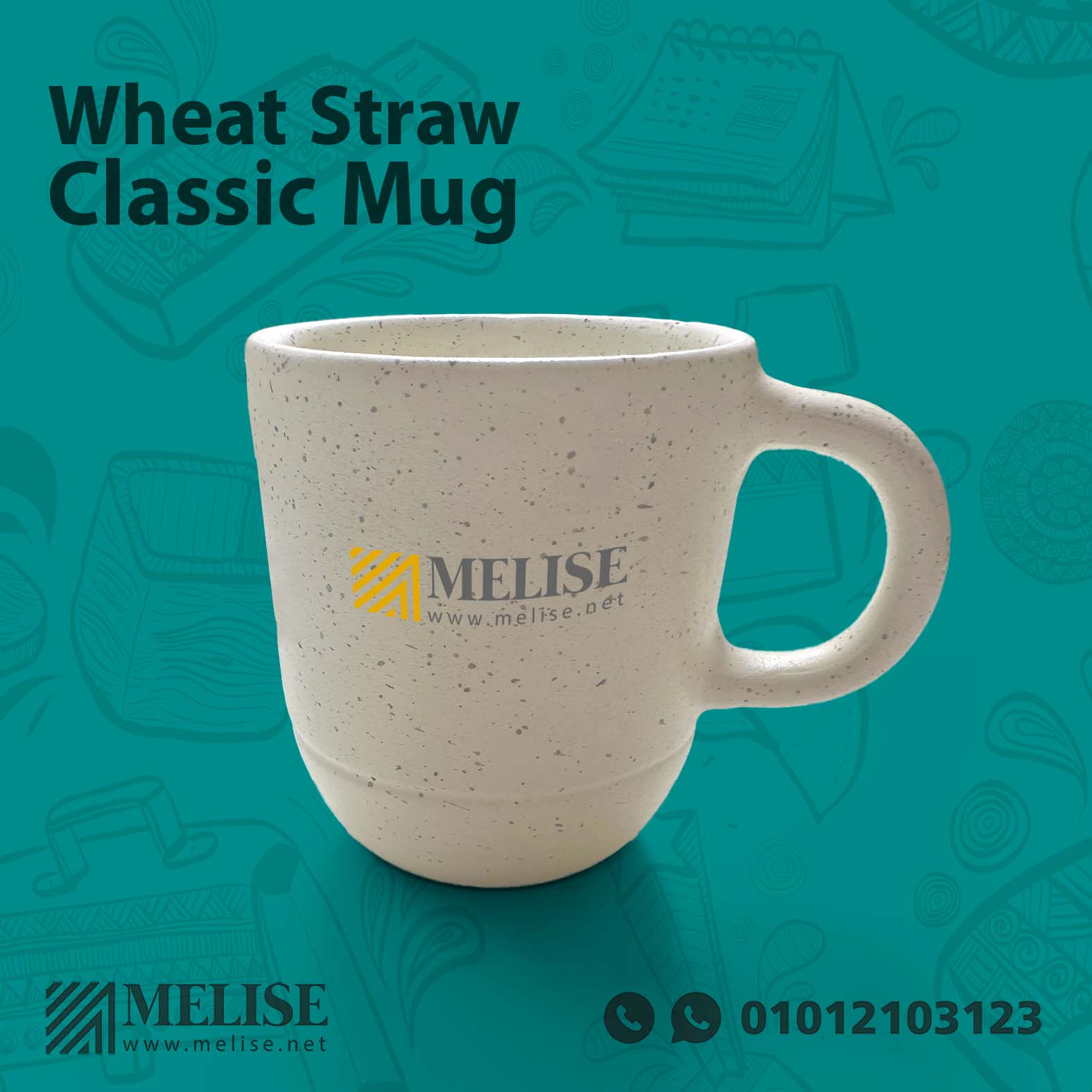 Wheat Straw Classic Mug – Eco-Friendly Corporate Giveaway