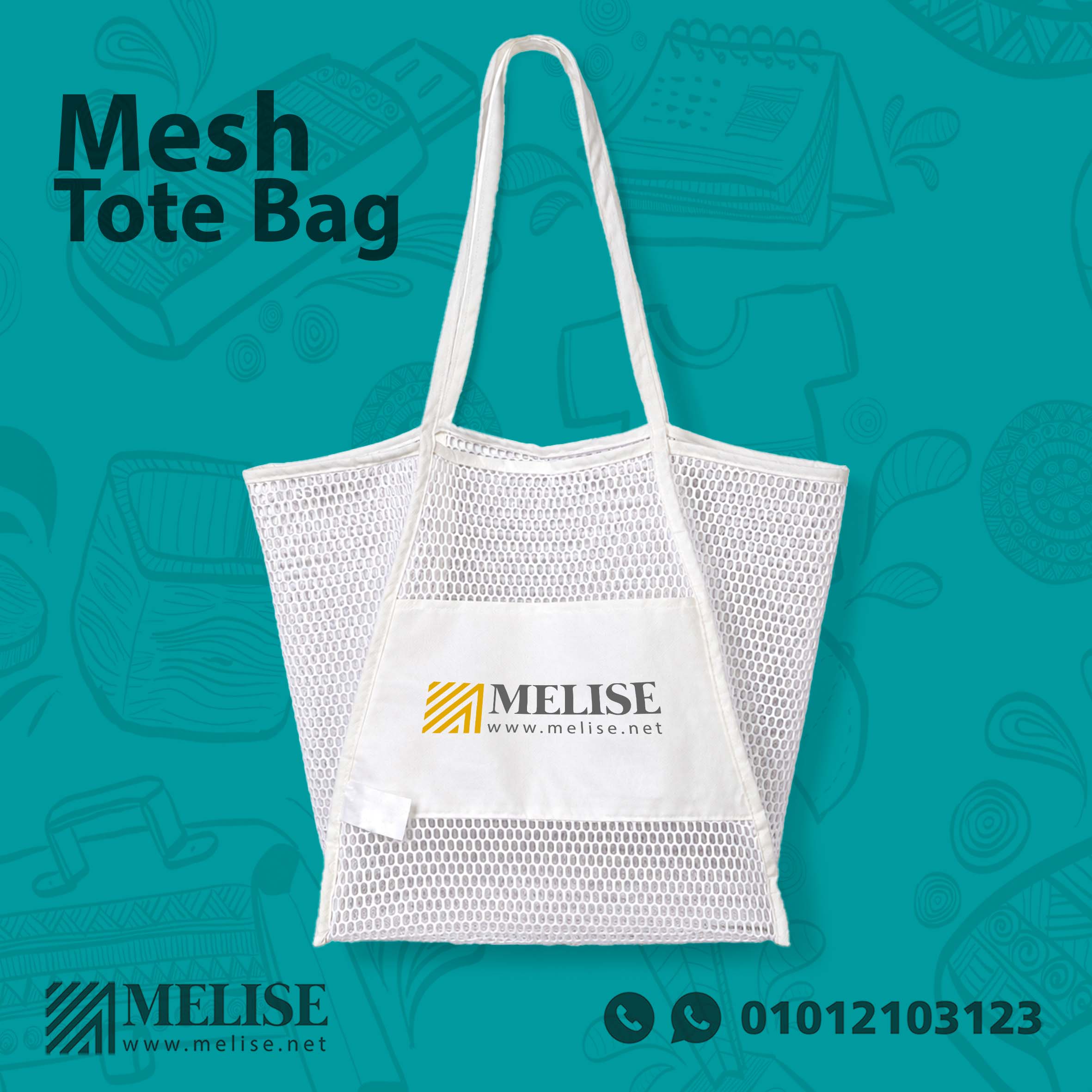 Mesh Tote Bag from Melise Summer Collection