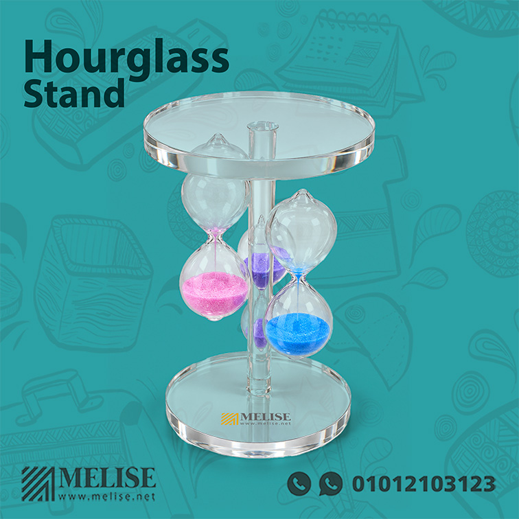 Hourglass Stand for Corporate Calendars