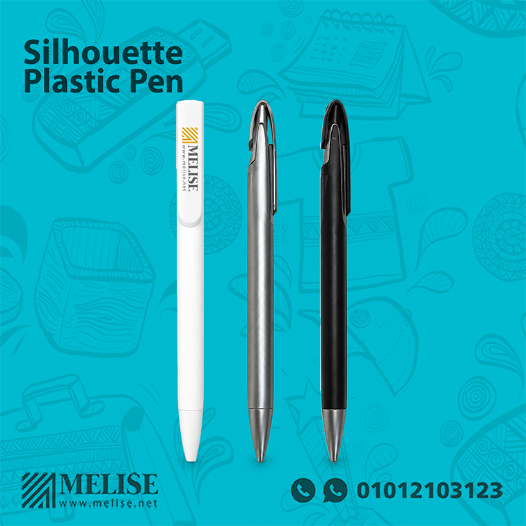 Silhouette Plastic Pen – Custom Pens by Melise