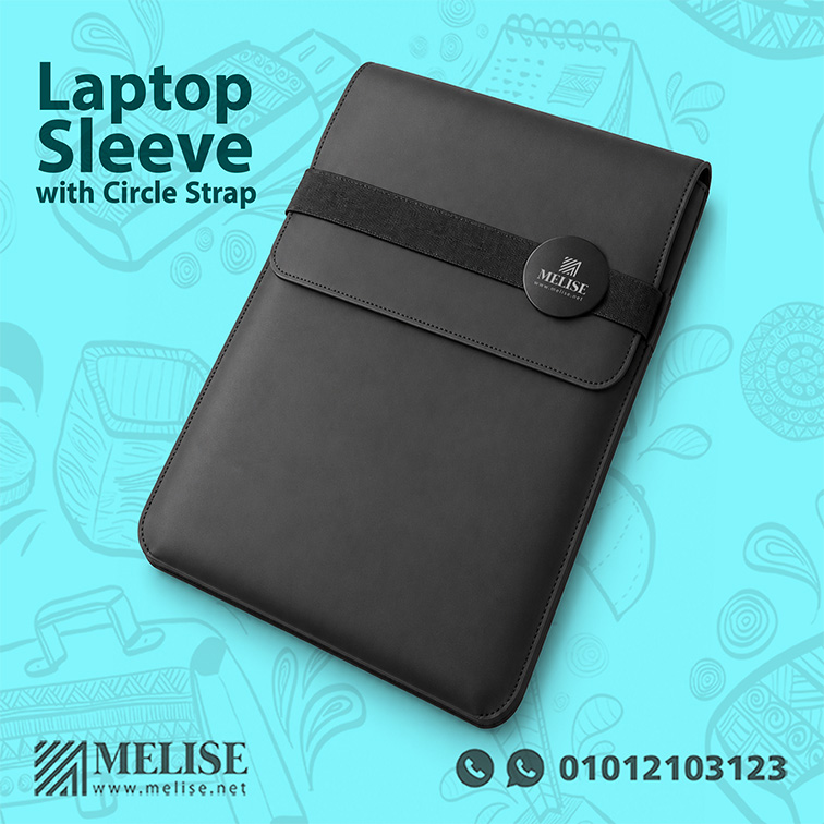 Laptop Sleeve with Circle Strap – Sleek Corporate Bag by Melise