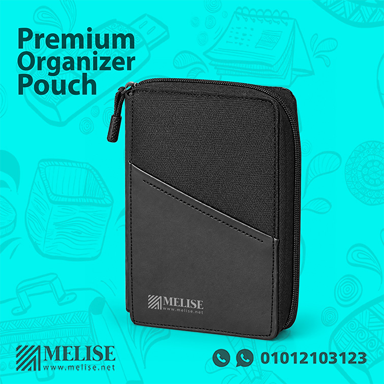 Premium Organizer Pouch – Elegant Leather Giveaway Bag